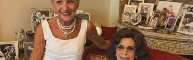 (FOTO) Sofija Loren pozirala sa prijom Dobrilom iz Srbije: Naša glumica ih slikala pa sve objavila