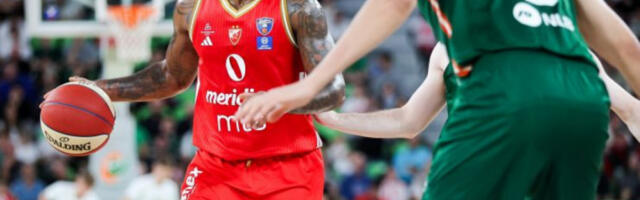 MILIMETRI PONIŠTILI KODIJEVU TROJKU Ovako je Zvezda pala u Ljubljani odlukom sudija u poslednjoj sekundi (VIDEO)