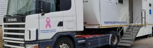 VELIKA AKCIJA ZA ZDRAVLJE ŽENA: Mobilni mamograf od 16. juna u Velikom Gradištu, besplatni pregledi svakog dana od 9 do 18 časova