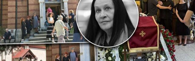 Sahrana Olivere Katarine: Sin stigao prvi na groblje, a za njim i poznata koleginica