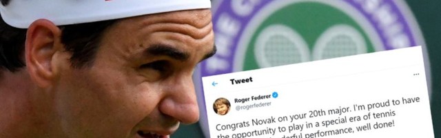 Oglasio se i Federer: Bravo, Novače