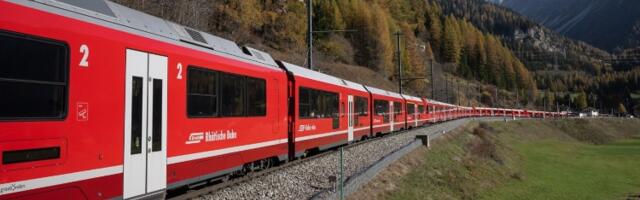 U Švajcarskoj kreiran najveći putnički voz na svetu