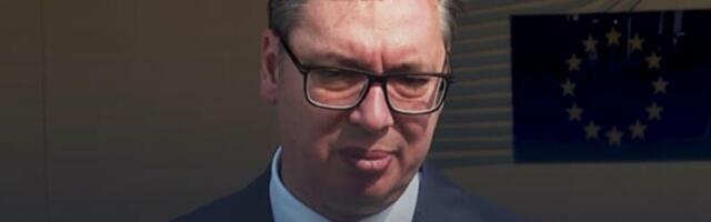 VUČIĆ SE OGLASIO IZ BRISELA VIDEO-PORUKOM Kad bi mi politiku vodilo javno mnjenje, odavno bih prestao da se bavim ovim poslom