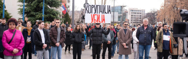 „Ćeraćemo se još“ – opet blokirana raskrsnica kod suda u Nišu