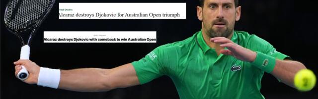 Sramotno: Kada Novak pobedi nema ih, a evo kako su albanski mediji slavili poraz Đokovića u finalu AO