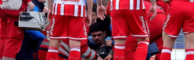 Mateus dobio UŽASAN udarac u glavu: Hitno prebačen u bolnicu (VIDEO)