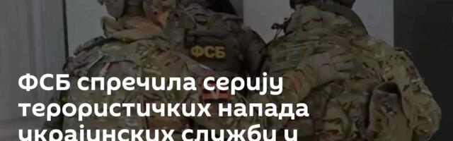 ФСБ спречила серију терористичких напада украјинских служби у Московској области