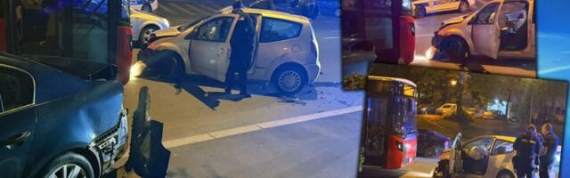 Posvađao se sa vozačem autobusa, pa potegao nož: Izazvao nesreću pa pobegao (FOTO/VIDEO)