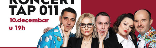 Koncert TAP 011 – Otvaranje praznične sezone u BIG Fashion Kragujevac