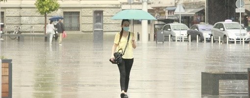 Obilna kiša danas u Srbiji, prestaje sutra