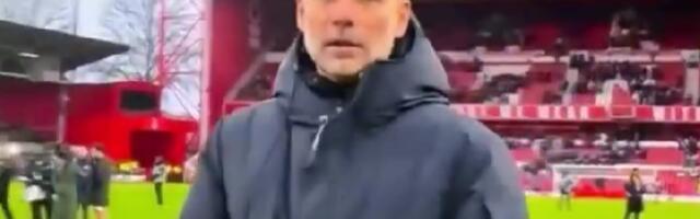 Pep Gvardiola protiv kamermana: Pogledajte ljutitu reakciju španskog trenera! /VIDEO/