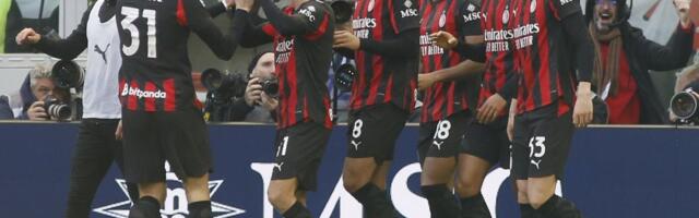 LEAO VRATIO ROSONERE NA VRH: Fudbaleri Milana pobedili Kaljari za prvo mesto na tabeli Serije A