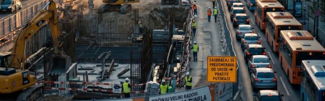 Zna se NOVI TERMIN zatvaranja dela saobraćaja u zoni Bulevara despota Stefana: Naoružajte se strpljenjem!