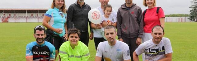 HUMANA VOŽNJA: Mlađi nadzornik iz Okružnog zatvora Novi Sad završio put dug 1.000 kilometara za zdrava dečja srca! (foto)