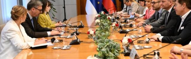 Vučić se sastao sa predsednikom Državnog zbora Slovenije Stevanovićem