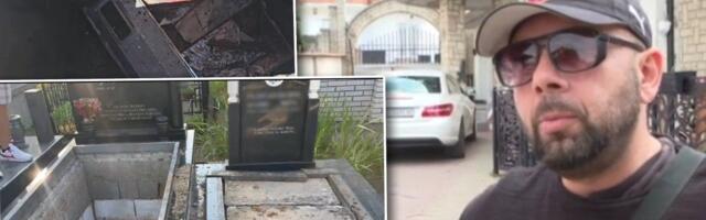 "Ukrali mi pokojnoj babi rubine i brilijante": Grobnica Milanove porodice na Mokroluškom groblju orobljena, on ogorčen (FOTO/VIDEO)