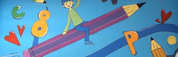 Studenti Internacionalnog univerziteta uljepšali zidove OŠ “Bratstvo”