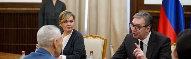 Harčenko uručio Vučiću čestitku Putina povodom Dana državnosti! Predsednik se sastao sa ruskim ambasadorom (FOTO)