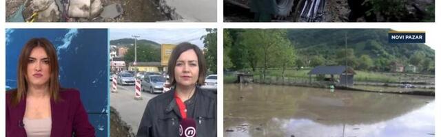 Počela sanacija od poplava u Novom Pazar: Na snazi i dalje vanredna situacija
