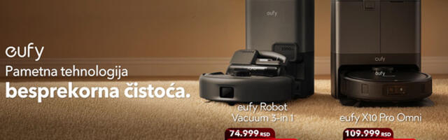 Najnapredniij eufy robotski usisivači sada su na popustu i do 40% u TC Galerija i online