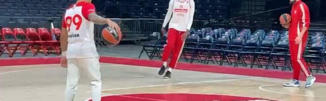 Moneke na treningu! Ovako se Crvena zvezda sprema pred Virtus