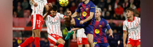 Пораз Барселоне од Ђироне, Реал остао лидер