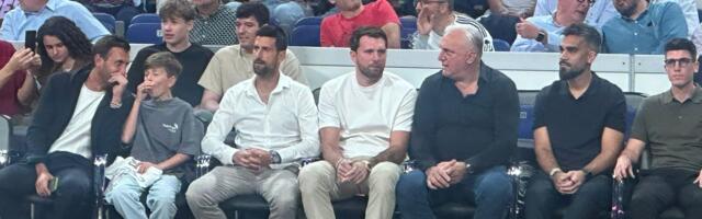 Kakav prvi red u Madridu: Đoković i Dončić gledaju odlučujući meč Zvezde i Reala /FOTO/