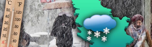 ZA VIKEND POLA METRA SNEGA! Od danas kiša pljušti sve do petka, a onda nas čeka drastičan pad temperature - sve će se zabeliti! SPREMITE SE ZA HAOS!