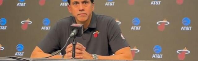 "Ludi Srbin, nisam mogao da verujem da se smeje posle toga": Trener Majamija o Joviću i drami