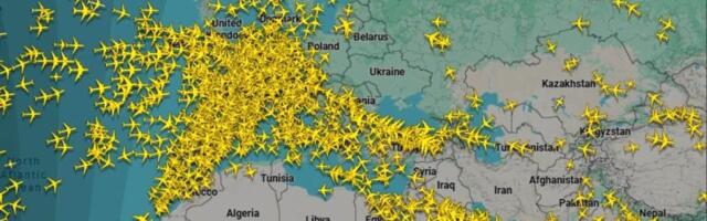 Ovo je nebo iznad Irana! Svi gledaju u ovaj prizor - Jezivo! (FOTO)