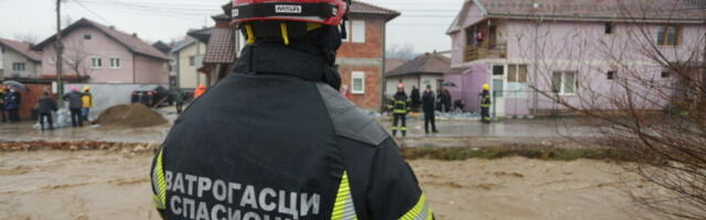 Pronađeno tijelo muškarca kojeg je juče odnijela bujica u Novom Pazaru