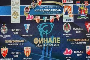 Јевтовић, Прпа и Ћалић суде финале Купа Радивоја Кораћа