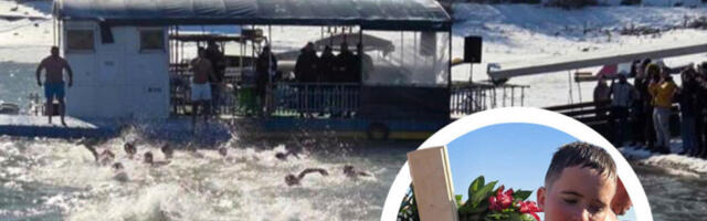 MALI JUNAK VELIKOG SRCA: Ognjen ima samo 12 godina i prvi je doplivao do Časnog krsta