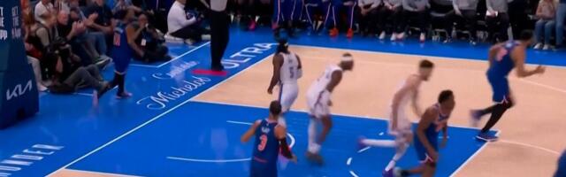Šej zatrpao koš Niksa i produžio rekord NBA lige, Topić gledao iz prvih redova