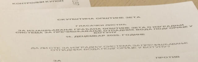 Референдумска одлука грађана Зете против постројења у Ботуну