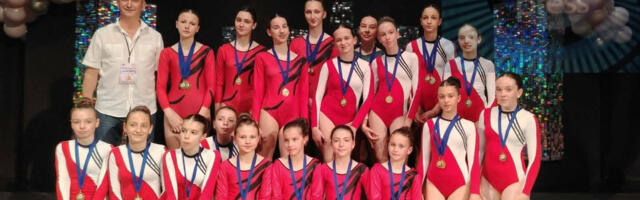 Aerobna gimnastika: GK Kolut među najboljima