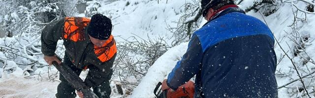Snežne padavine napravile probleme u ivanjičkom selu Katići: Stanovnici Maskove nemaju struje i mobilne mreže