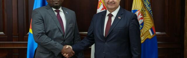 Dačić sa potpredsednikom Vlade i ministrom unutrašnjih poslova Konga o saradnji