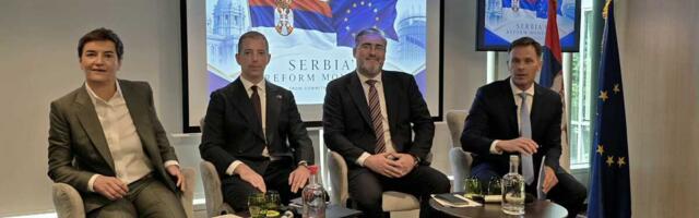 "FULL HOUSE" U BRISELU! Mali, Brnabić, Đurić i Starović predstavljaju rezultate reformskog procesa (VIDEO)