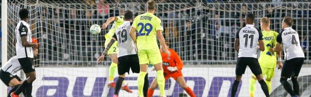 Partizan ima problem: Loše se brani iz vazduha (VIDEO)