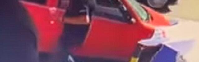 LOPOV UKRAO AUTO U BEOGRADU, PA UMALO ZGAZIO VLASNICU VOZILA: Neverovatna scena u Ustaničkoj ulici! (VIDEO)