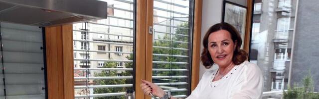 O terasi kao Aninoj svi maštaju: Sva je u zelenilu, a pogled iz nje pruža se na najlepše beogradske ulice (foto)