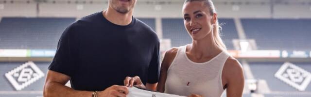 RENESANSA Usponu Harisa Tabakovića, napadača BiH i Borusije, doprinela je i atraktivna supruga