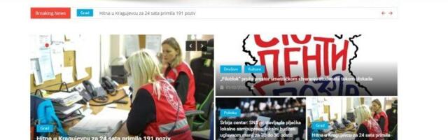 Teme koje bi vlast volela da sakrije od građana: Kragujevački portal „Glas Šumadije” već nedelju dana pod hakerskim napadima