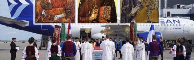 SA SVETE GORE: U BEOGRAD STIGLE NAJVREDNIJE IKONE-ZAŠTITNICE IZ CARSKE LAVRE! Moćna poruka s Hilandara za spas Srbije!