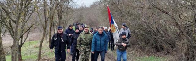 Održan tradicionalni marš do Osatice u slavu oslobodilaca Vranja FOTO