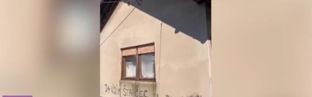 Komšije prekrečile preteće grafite na kući studentkinje (FOTO)