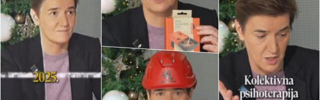 ŠTA BI KUPILA VUČIĆU I MALOM, A KOGA BI POSLALA NA KOLEKTIVNU PSIHOTERAPIJU! Brnabić otkrila šta bi "spakovala" kolegama za novogodišnji poklon! (VIDEO)