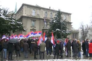 Заједничко обраћање дела опозиције испред Председништва поводом плана за КиМ