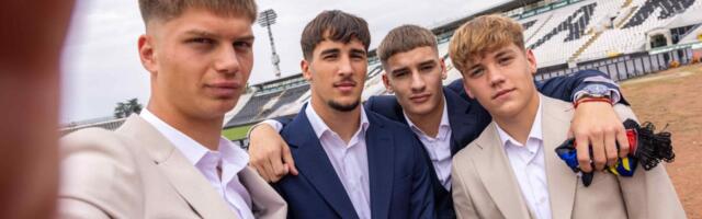 Partizan potpisao ugovore sa četvoricom bisera iz Omladinske škole